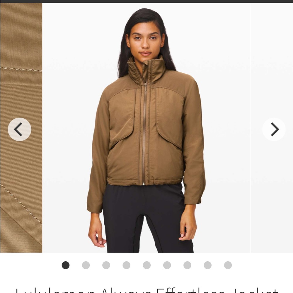 Lululemon Always effortless jacket size 2